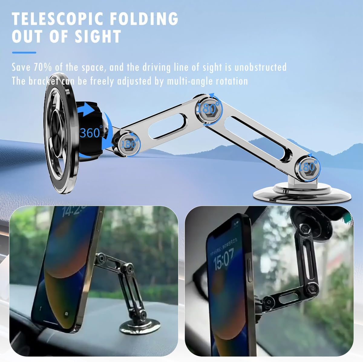 Premium Magnetic Car Phone Mount