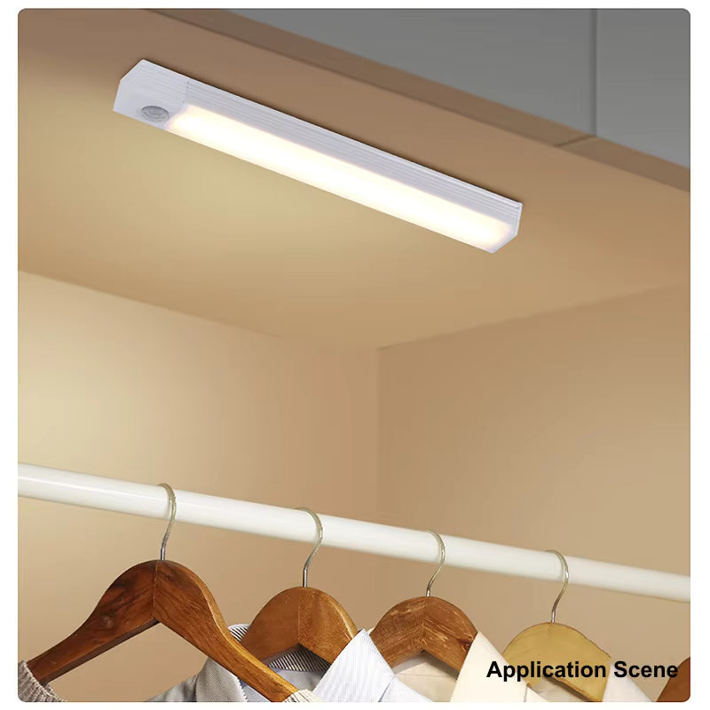 Taa ya Smart LED ya Magsumaku yenye Kihisi Mwendo (USB Rechargeable Motion Sensor LED Bar)
