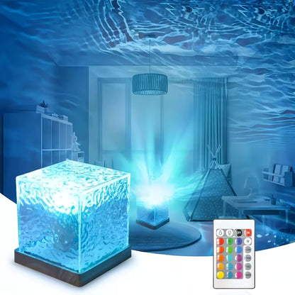 Smart Crystal Ripple Projector Night Light - Pendezesha Chumba Chako