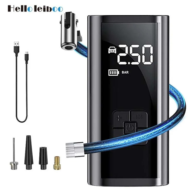 Smart Portable Electric Air Pump (Pampu ya Kisasa ya Umeme)
