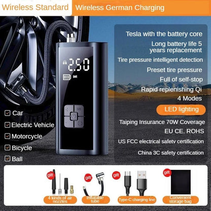 Smart Portable Electric Air Pump (Pampu ya Kisasa ya Umeme)