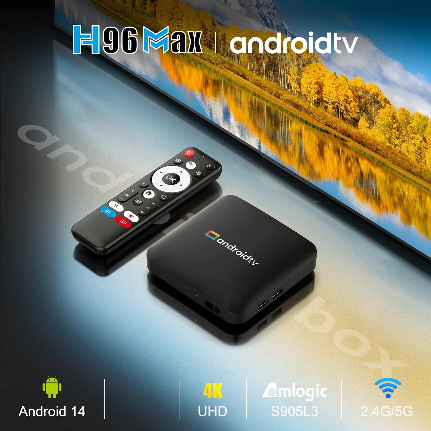 H96 MAX Smart TV Box (Android 14.0) – Badili TV Yako Kuwa Smart TV Sasa!